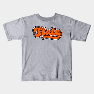 Retro State Script // Oklahoma Proud Kids T-Shirt